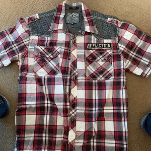 Affliction Men’s Button Up Brand New Black Label